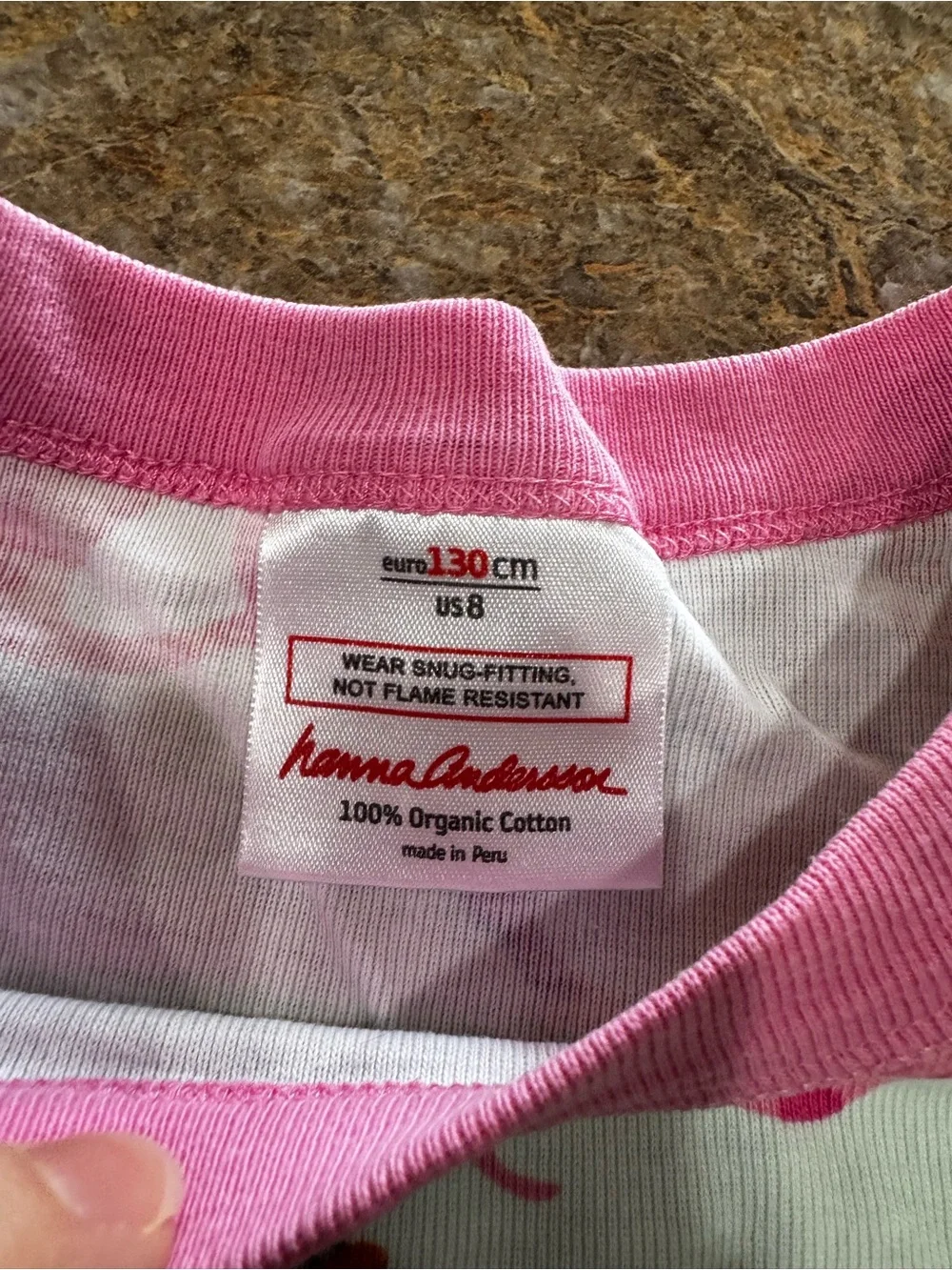 Hanna Andersson Mermaid Pajama Set Size US 8 Organic Cotton Short Johns